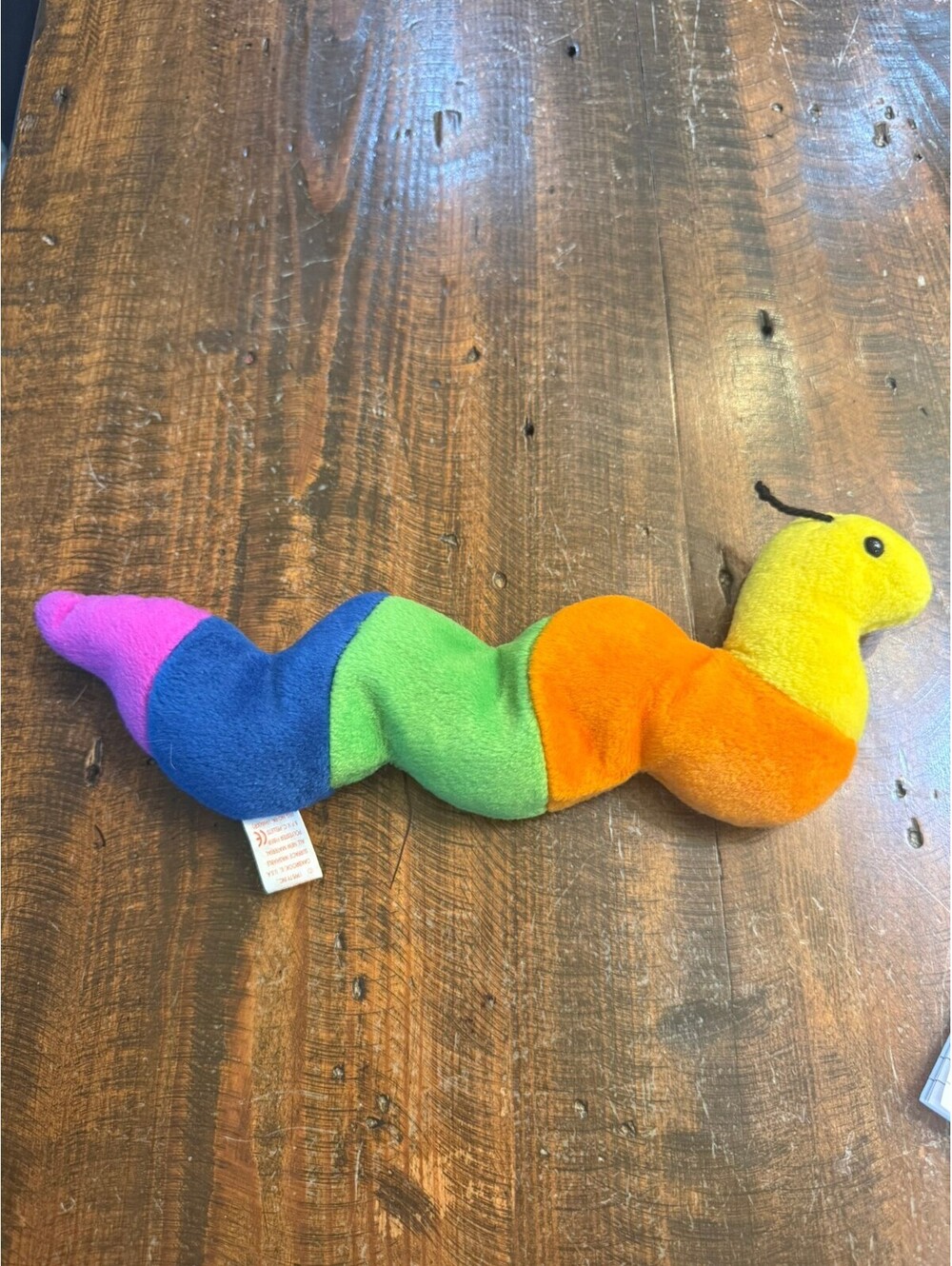 Ty Beanie Baby Inch the Inchworm Plush Toy